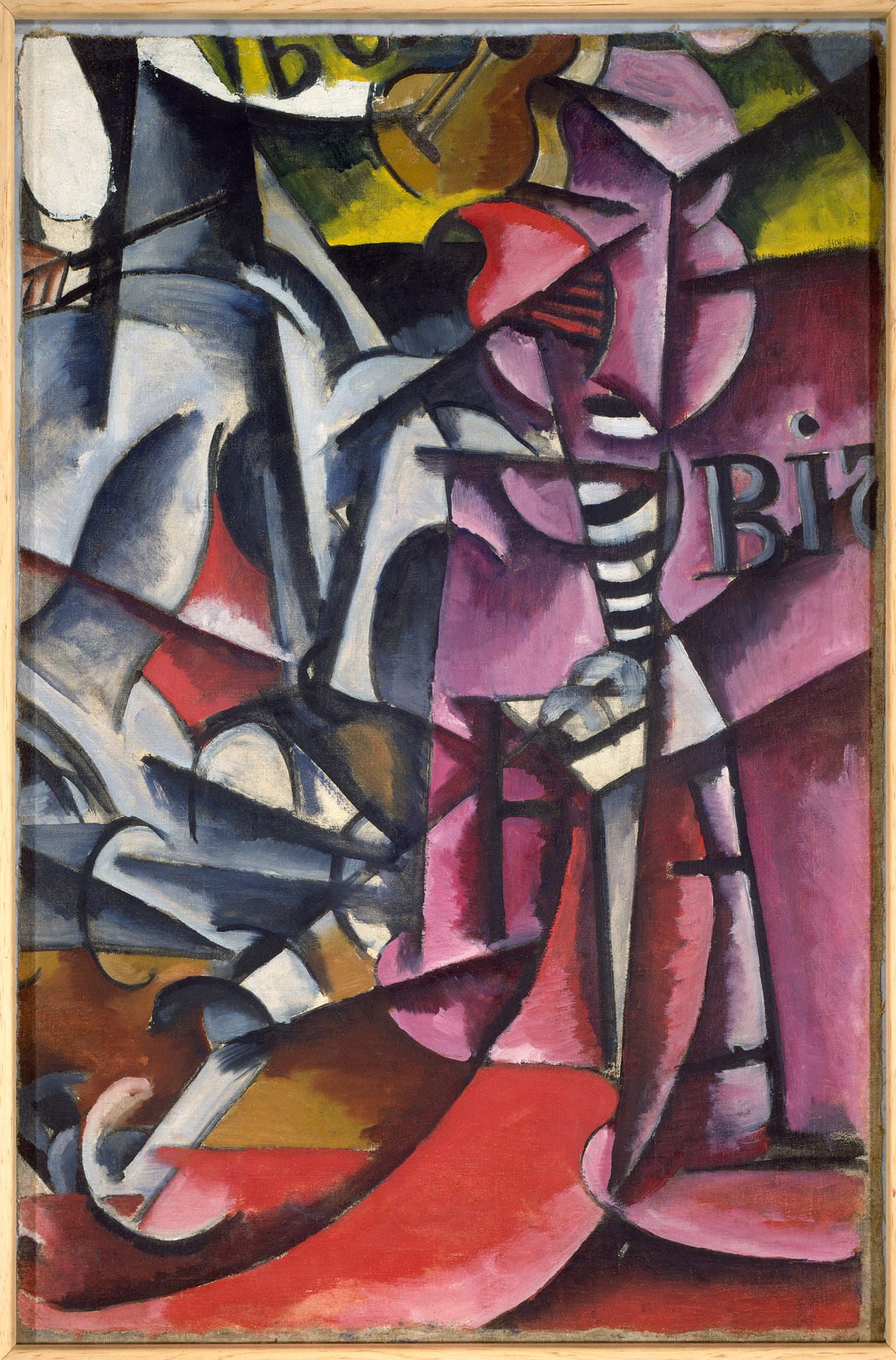 Liubov Popova, "Untitled" (c.1915), oil on canvas, 41 7/8 x 28 inches (106.4 x 71.1 cm), Solomon R. Guggenheim Museum, New York Gift, George Costakis, 1981 (image © Solomon R. Guggenheim Museum)