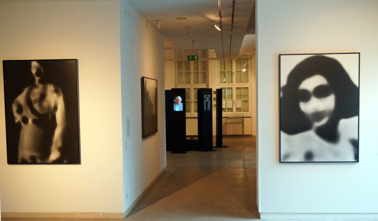 Installation view of the Center for for Persecuted Arts 