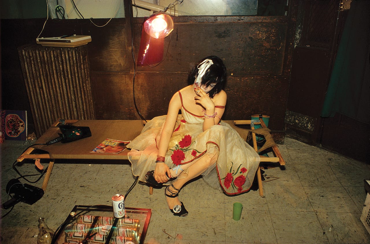 Nan Goldin, "Trixie on the cot, New York City 1979," from 'The Ballad of Sexual Dependency' (Aperture 2012) (© Nan Goldin)