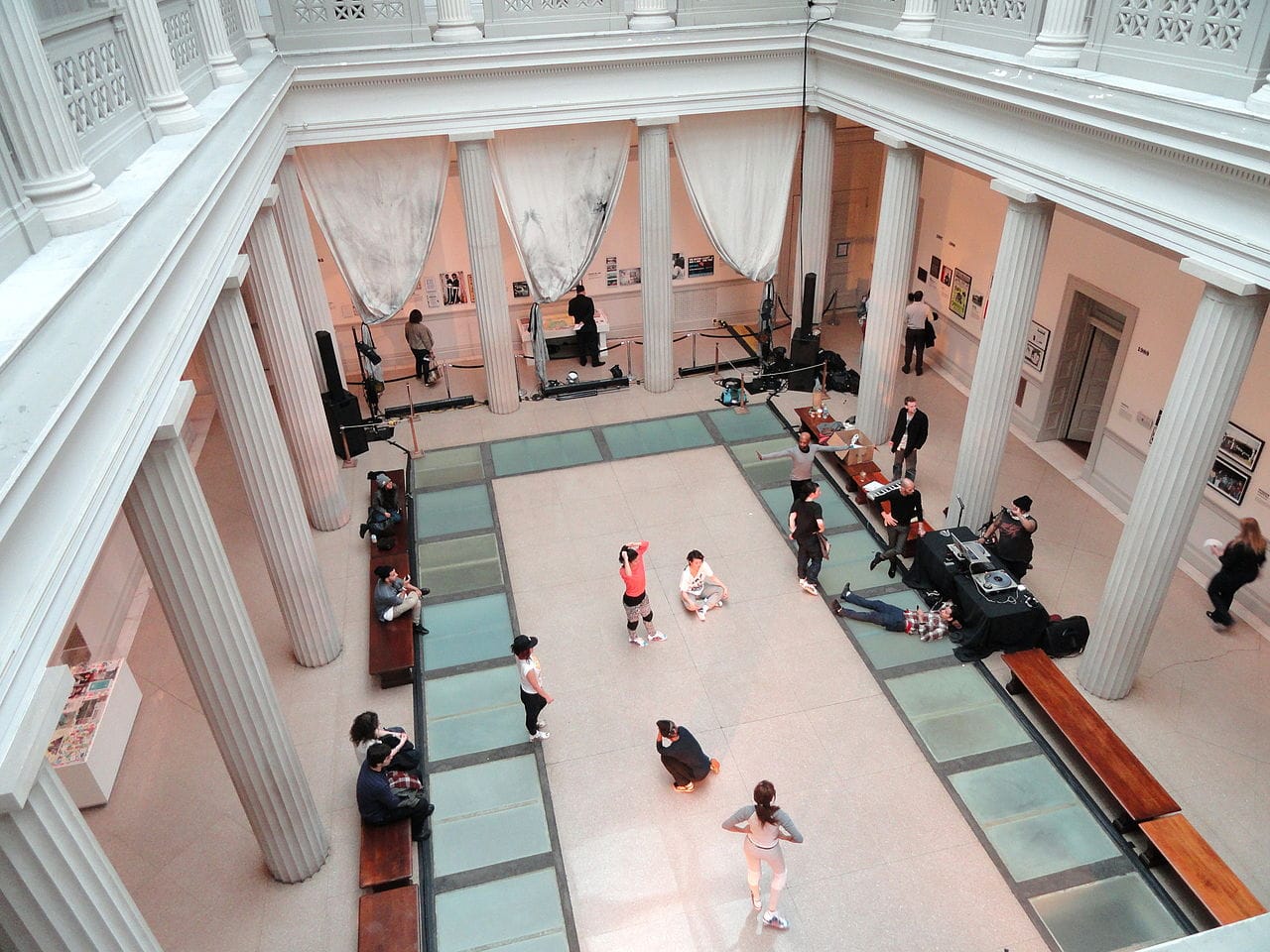 An event in the old Corcoran building (photo by Daderot/Wikimedia Commons)