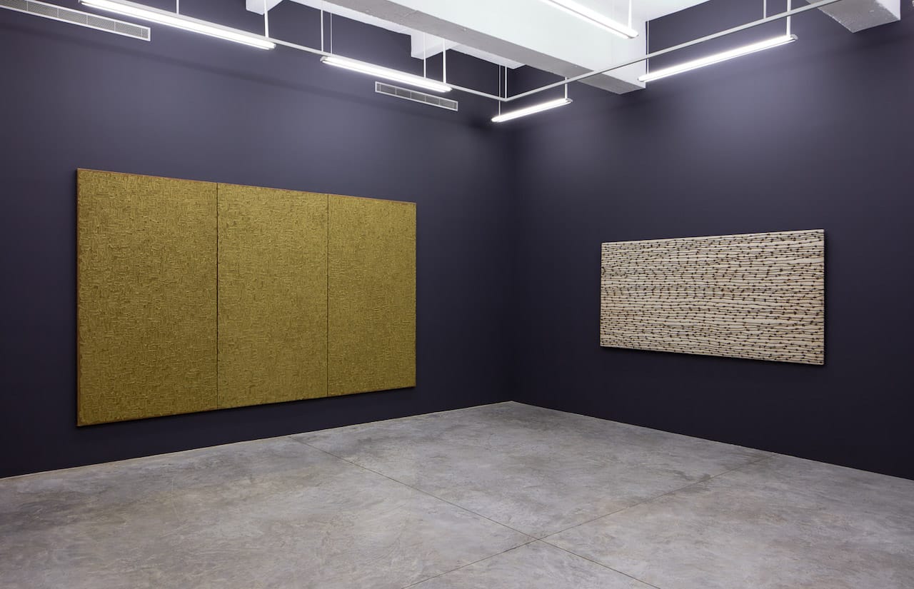 View of the exhibition 'Ha Chong-hyun: Conjunction' at Tina Kim Gallery (photo courtesy Tina Kim Gallery)