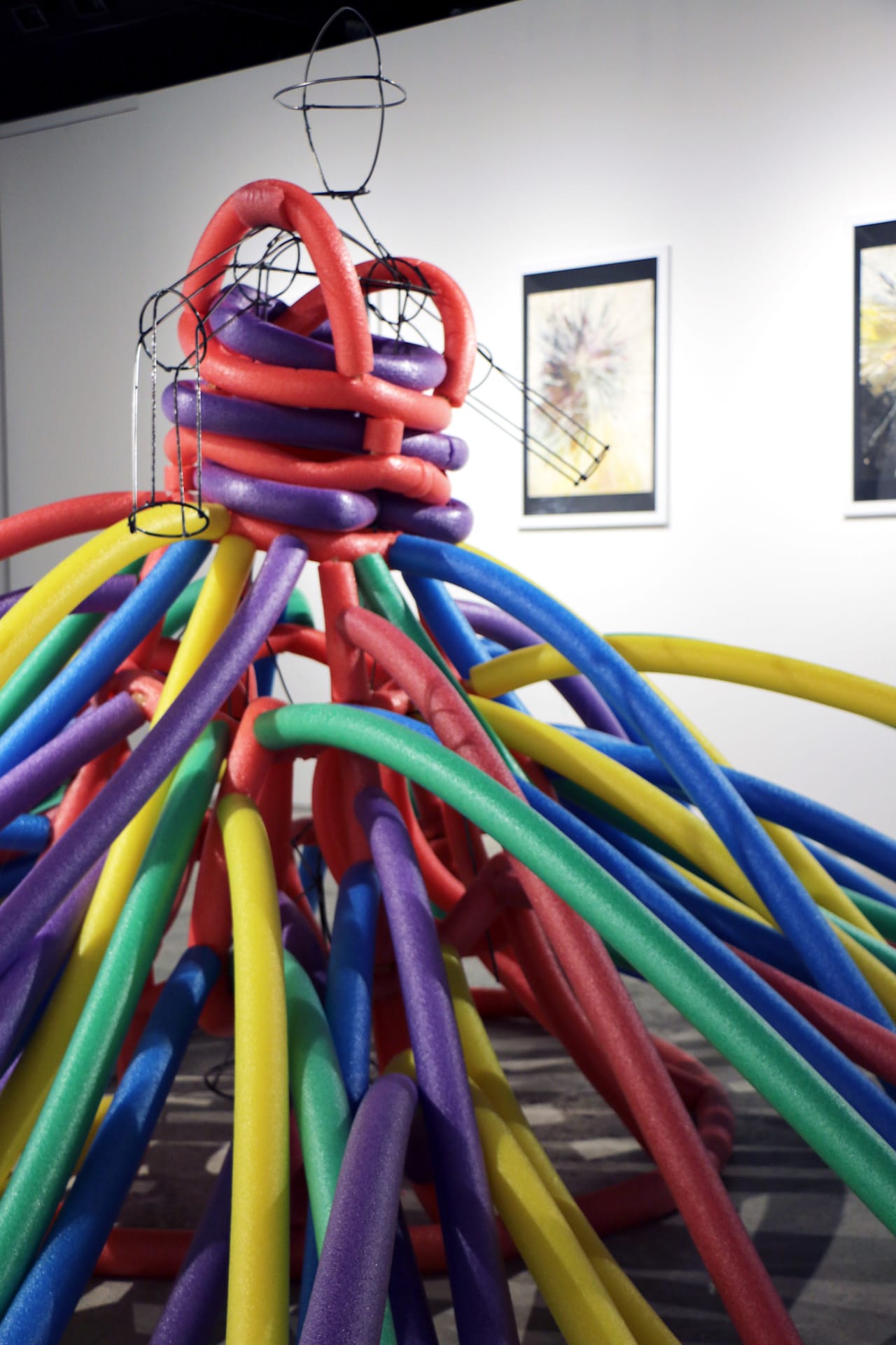 Detail of DB Lampman's "Lifeguard" (2015)