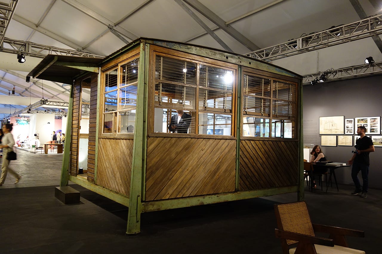 Jean Prouvé, "4x4 Demountable Military Shelter" (1939), with Galerie Patrick Seguin at Design Miami