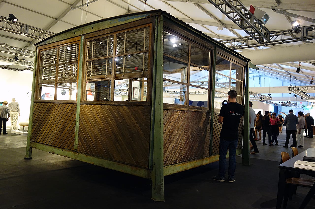Jean Prouvé, "4x4 Demountable Military Shelter" (1939), with Galerie Patrick Seguin at Design Miami