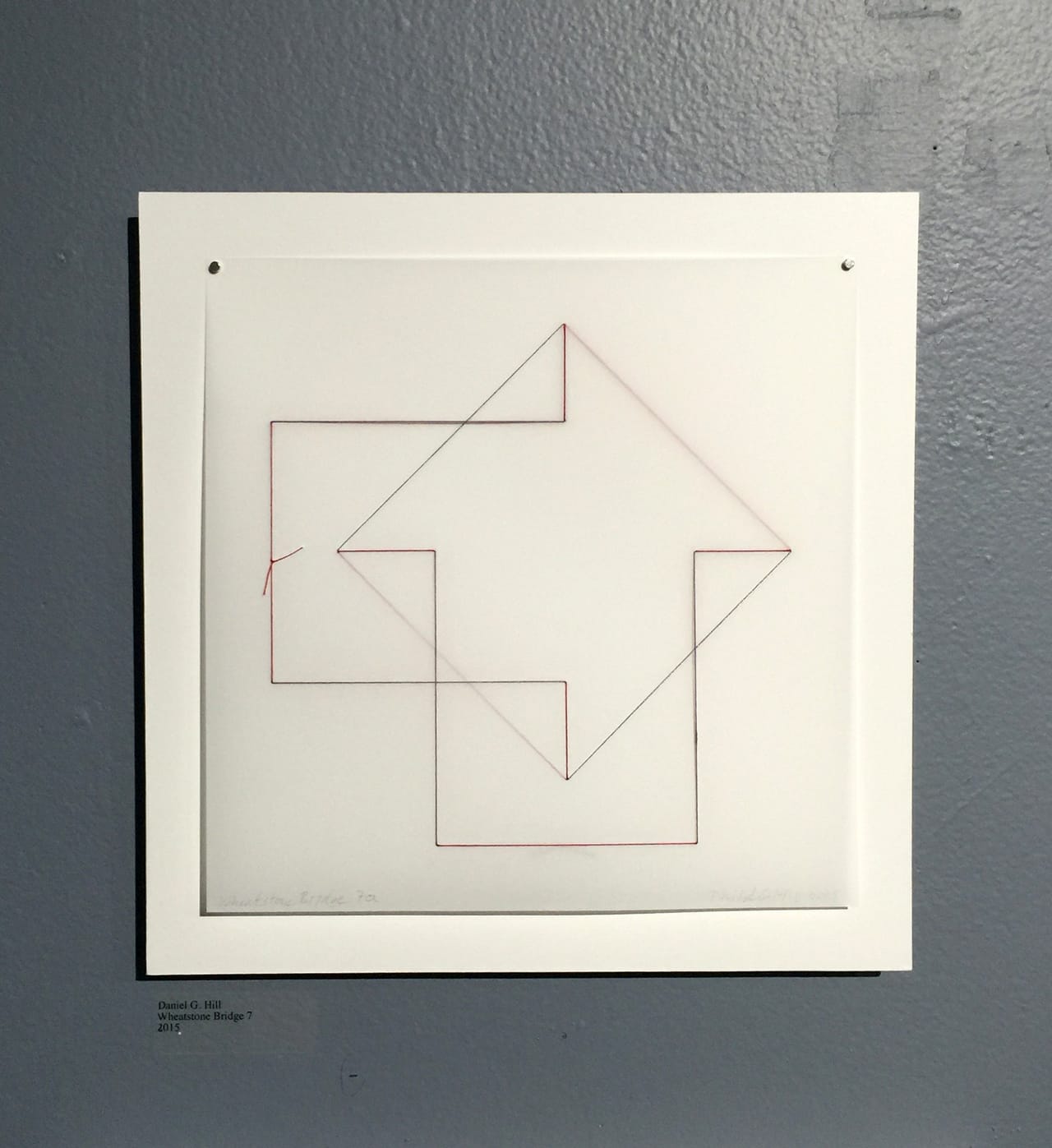 Daniel G. Hill, Wheatstone Bridge 7 (2015)