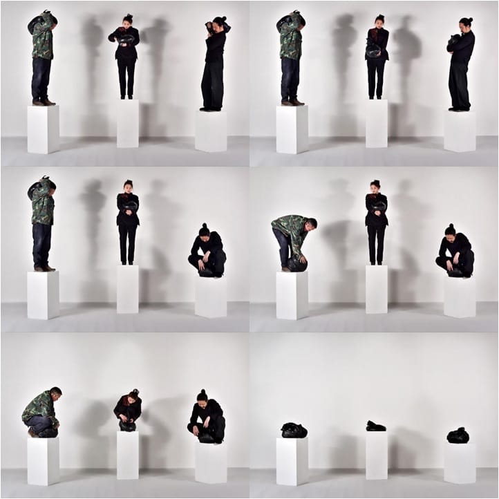 Zhou Bin, “Entrusted” (2015) (click to enlarge)