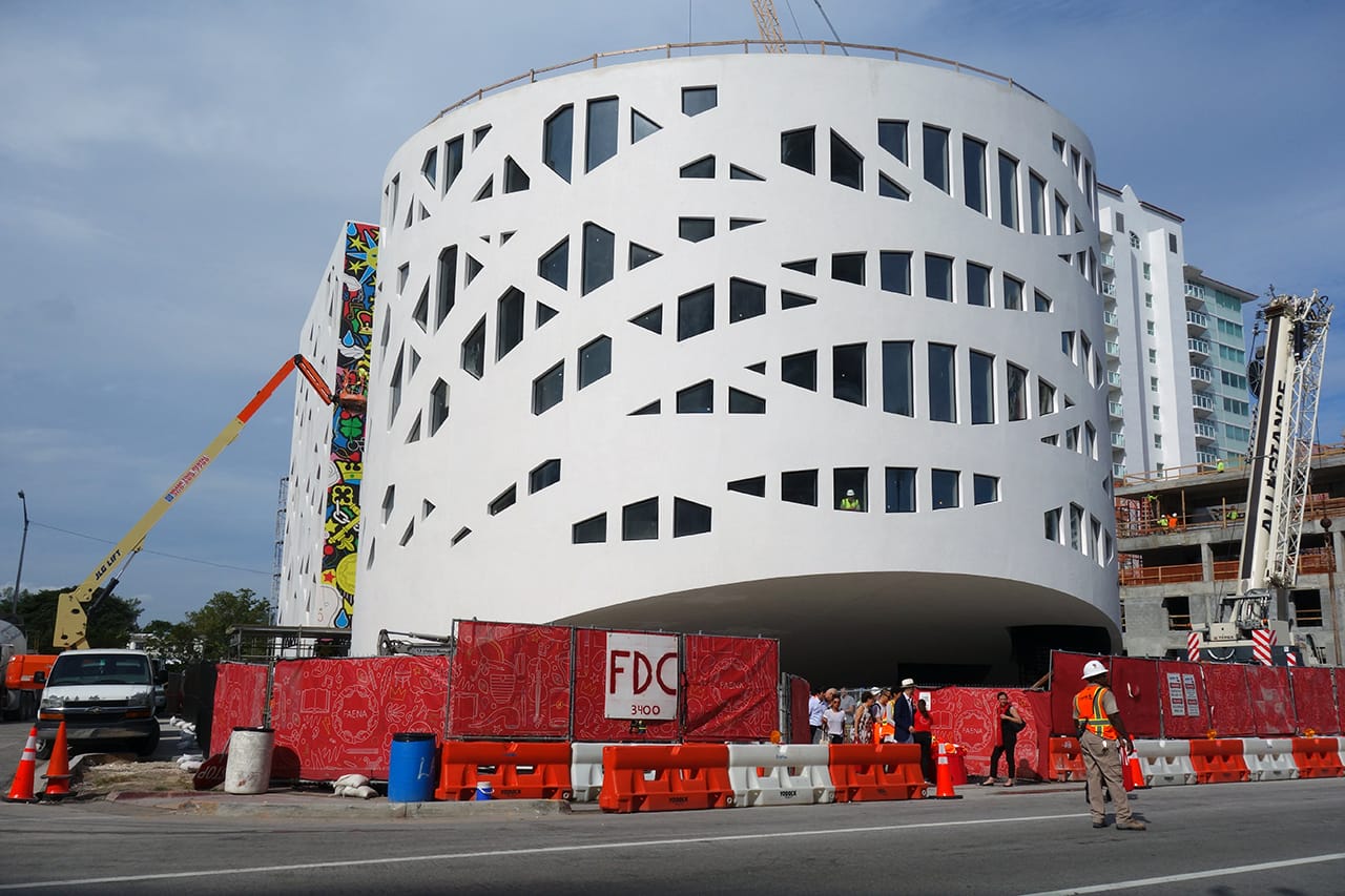 Faena Forum in Miami Beach, designed by Rem Koolhaas and OMA