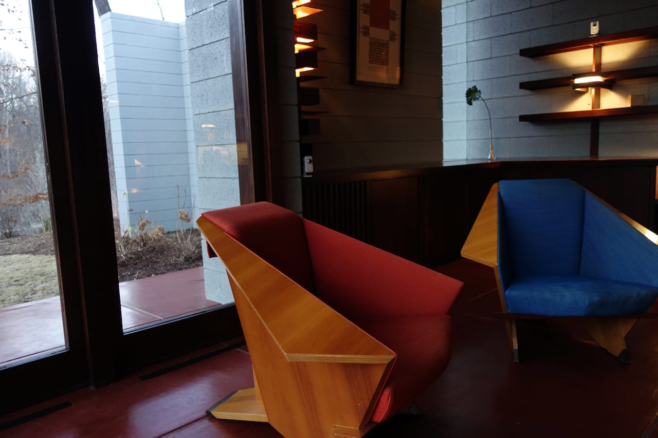 Frank Lloyd Wright's Bachman-Wilson House at Crystal Bridges Museum of American Art, Bentonville, Arkansas