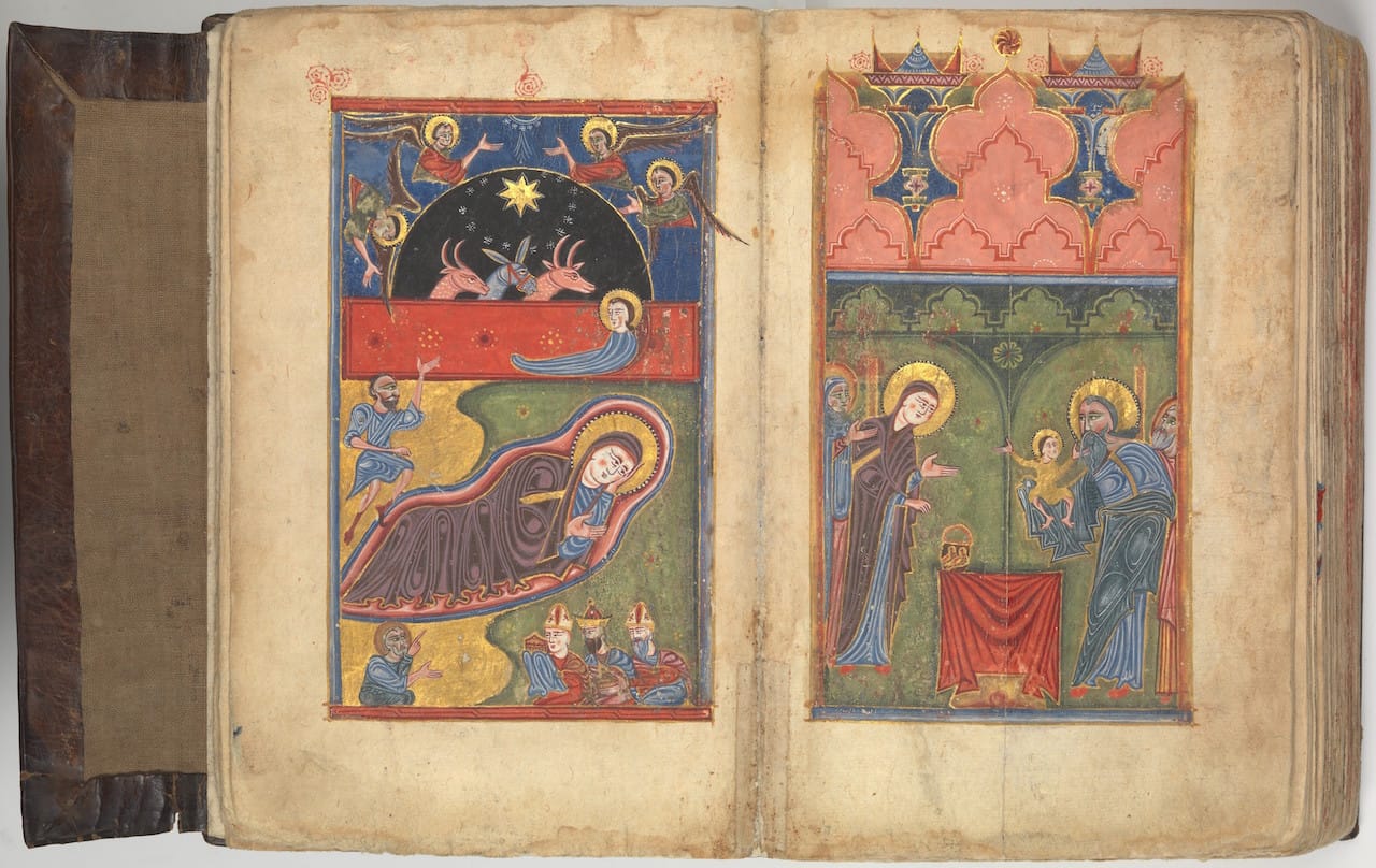 "Four Gospels in Armenian" from Armenia (1434/35) (Purchase, Fletcher Fund, Hagop Kevorkian Fund Gift, in memory of Hagop Kevorkian, Tianaderrah Foundation, B.H. Breslauer Foundation, Aso O. Tavitian, Karen Bedrosian Richardson, Elizabeth Mugar Eveillard and Arax Simsarian Gifts and funds from various donors) 