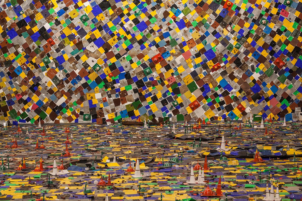 Hema Upadhyay, "Modernization" (photo by Anil Rane, image courtesy Chemould Prescott Road and the artist) 