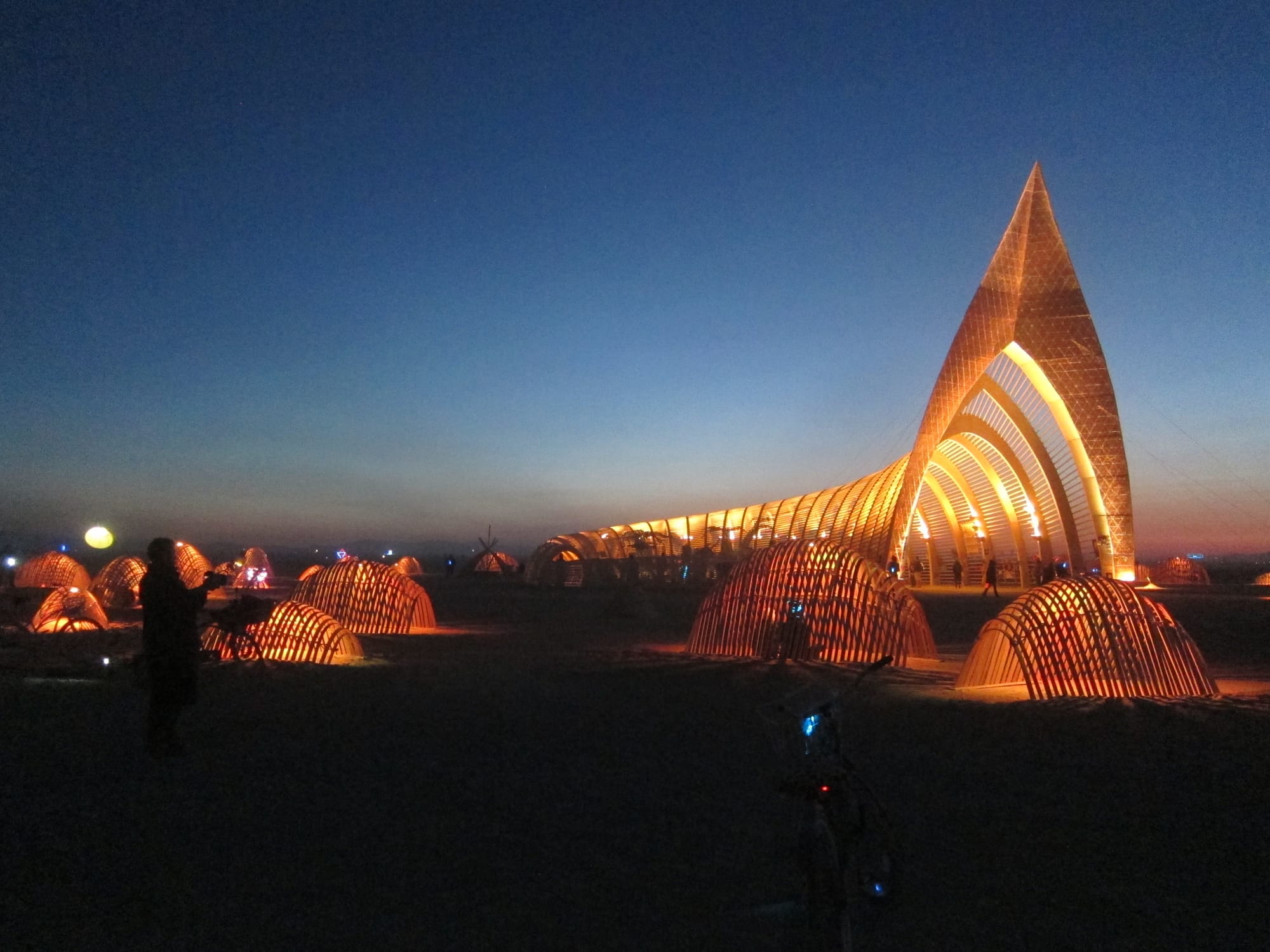 "Temple of Promise" by Jazz Tigan and the Dreamers Guild (all photos by the author for Hyperallergic)