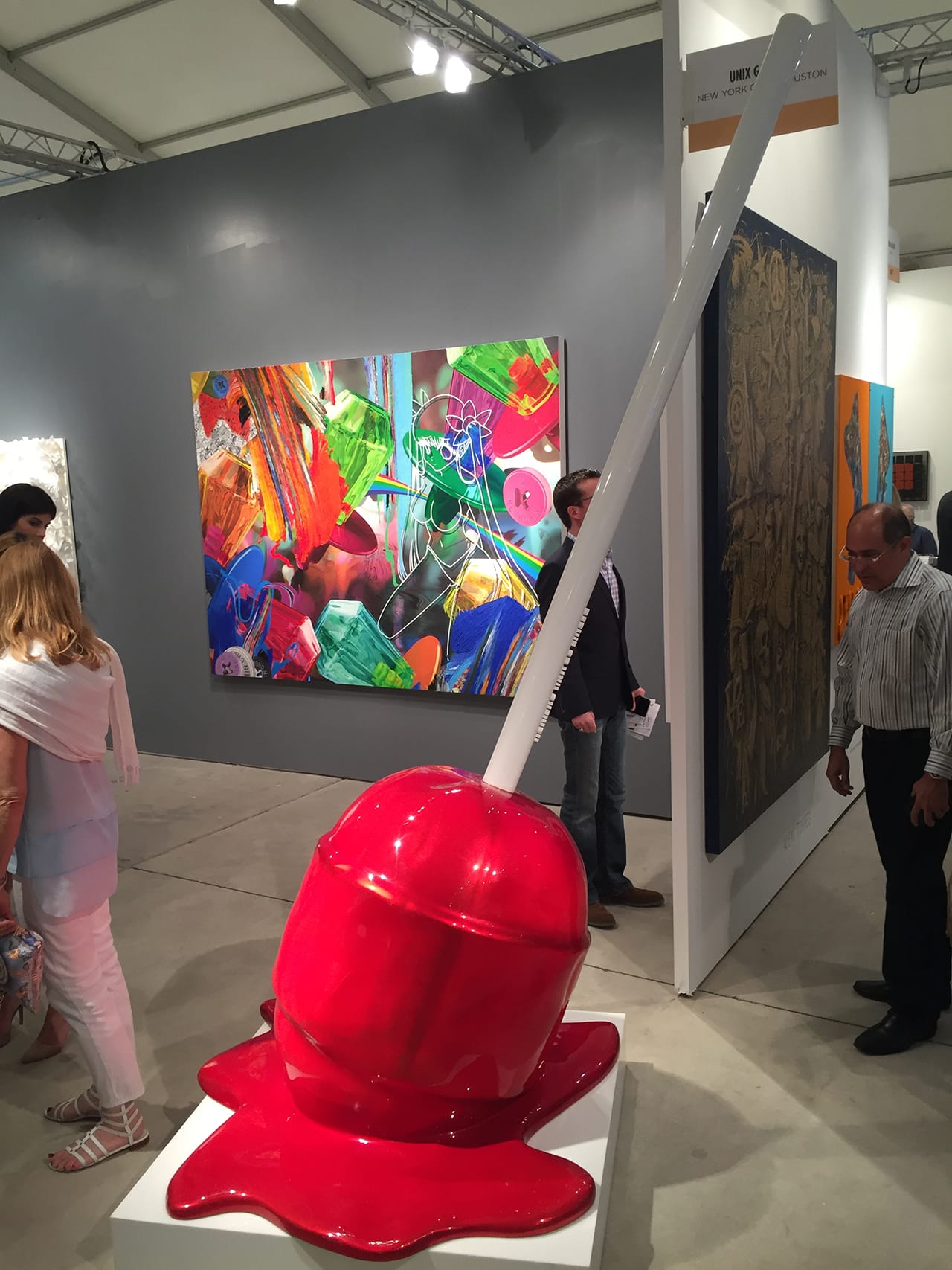 Giant lollipop, courtesy Unix Gallery