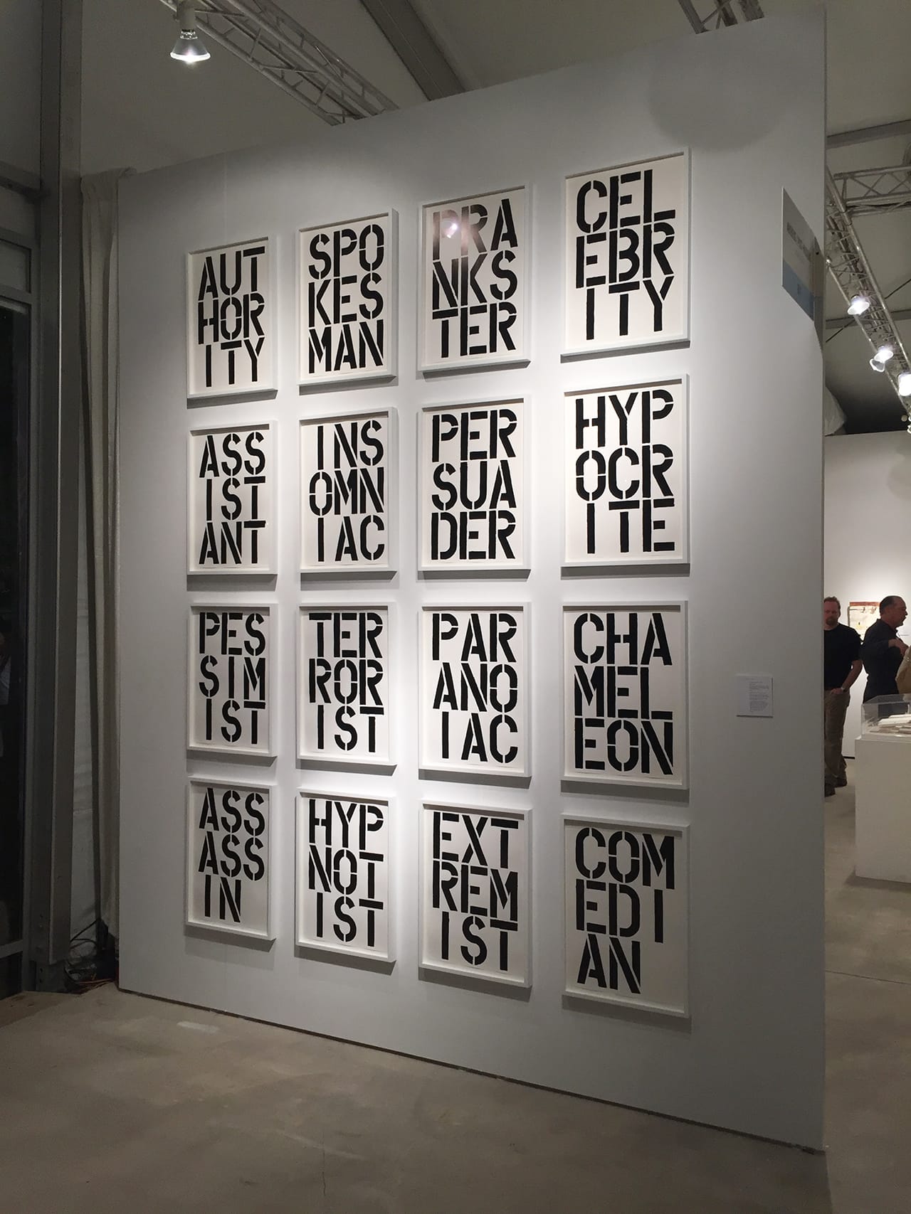 Chirstopher Wool at Archeus Post-Modern