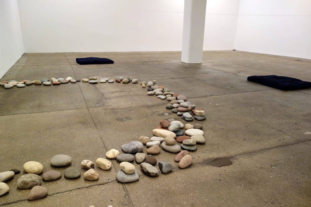 'The Riverbed' by Yoko Ono at Galerie Lelong