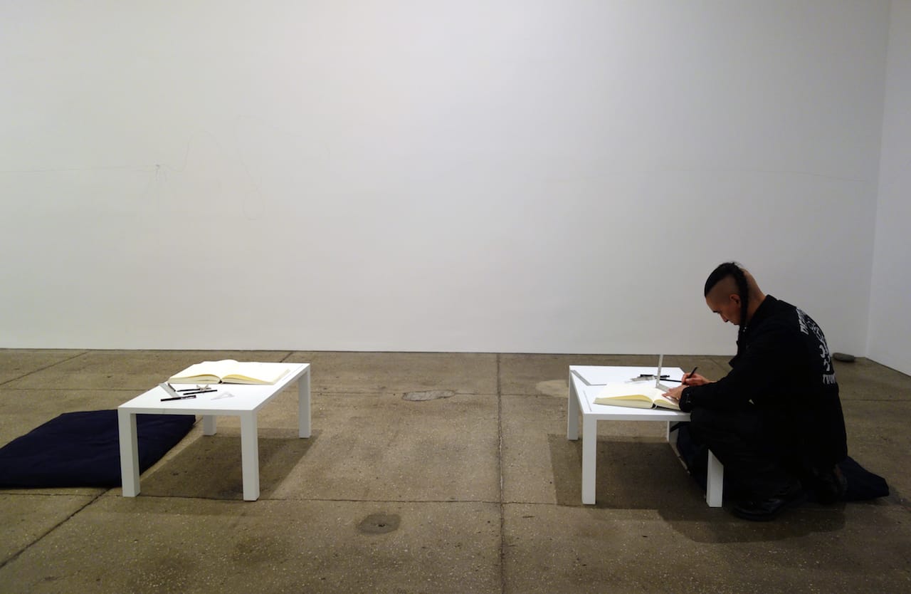 'The Riverbed' by Yoko Ono at Galerie Lelong