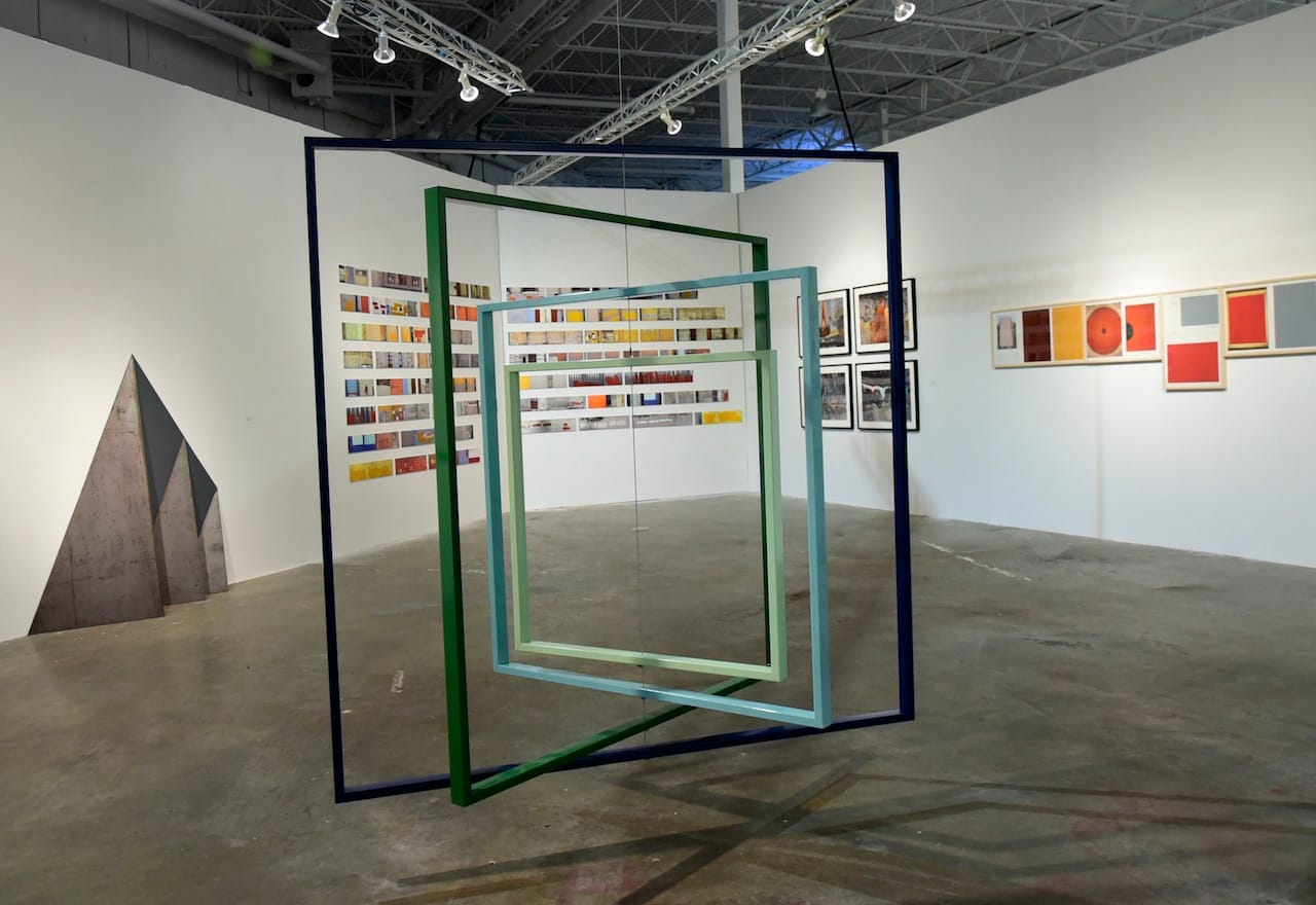Installation view of 'A Sense of Place' at Mana Wynwood