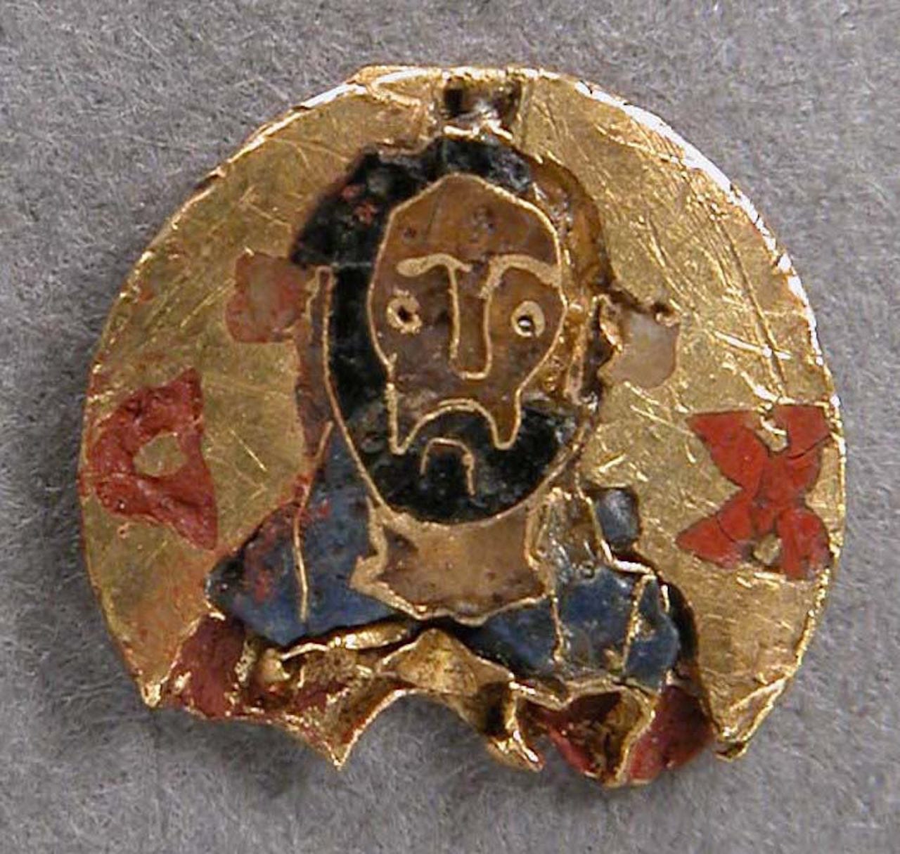 Medallion with Christ