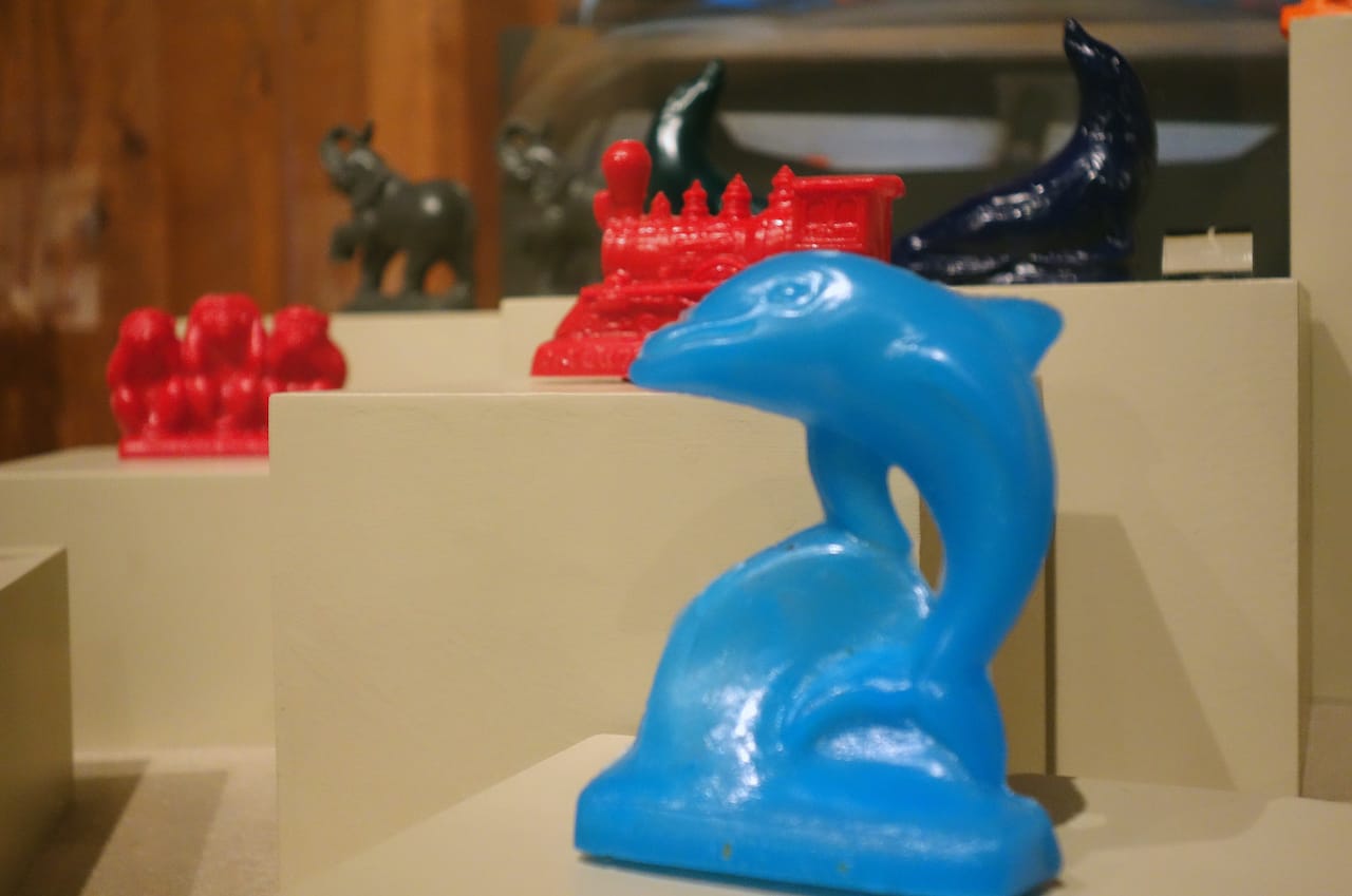 Mold-A-Rama display in the Zoozeum at the Oklahoma City Zoo