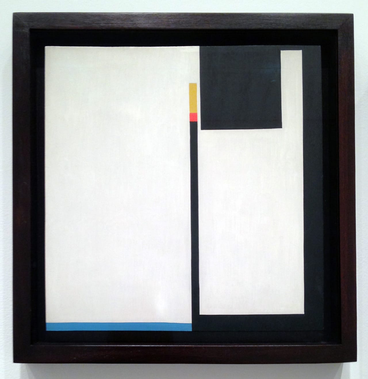 Bruno Munari, "Negativo - Positivo (Negative - Positive)" (1951), oil on masonite, oil on masonite, 13 x 12.8 inches.