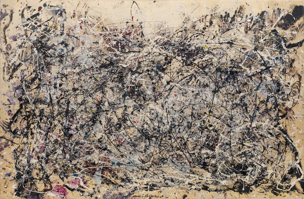Jackson Pollock, "Number 1A, 1948" (1948) (image courtesy of MoMA, © 2015 Pollock-Krasner Foundation / Artists Rights Society, New York)