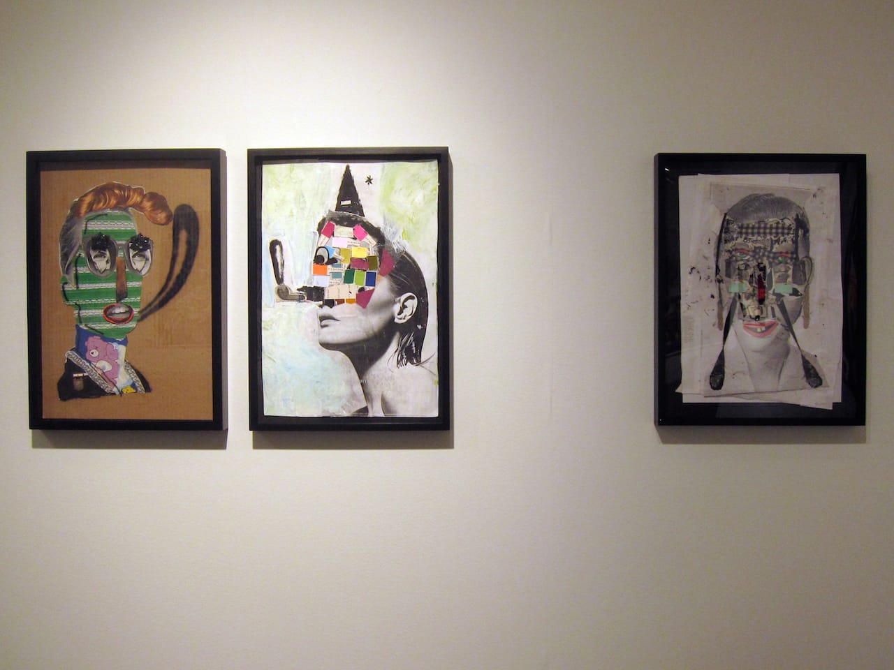 Collages by Bast at Allouche Gallery