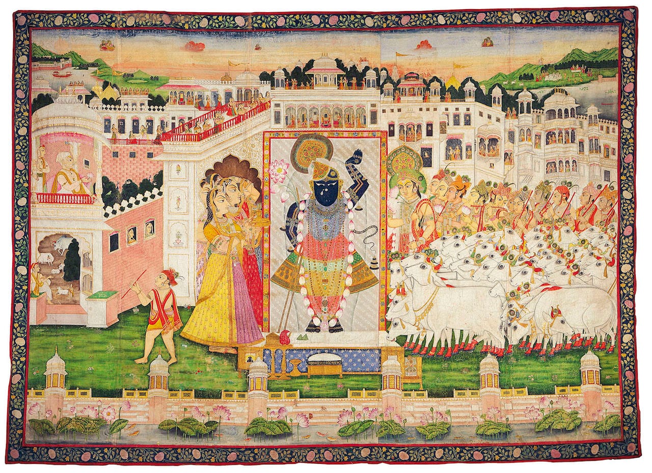 Pichvai_for_Sandhya_Arati