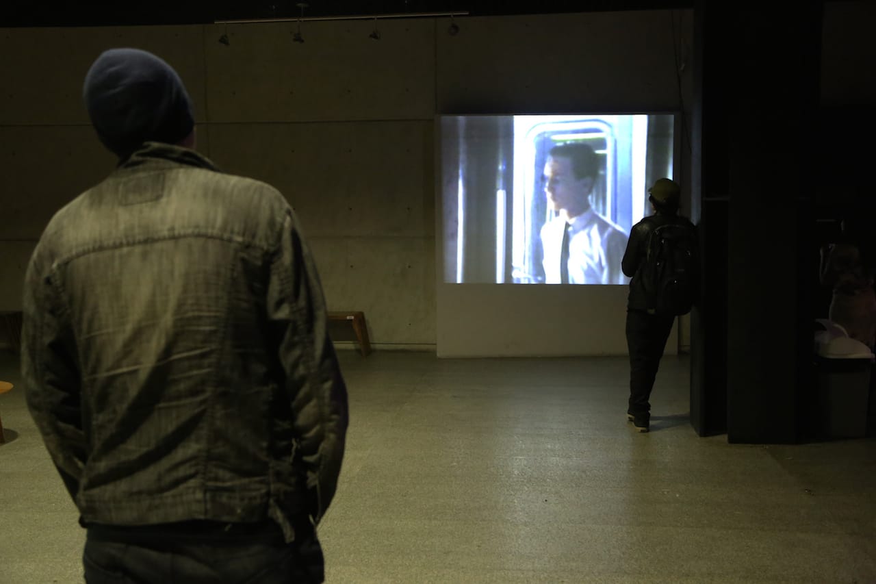 Installation view of Ricardo Nicolayevsky's 'Lost Portraits' at the Centro de Cultura Digital (photo courtesy the Centro de Cultura Digital)
