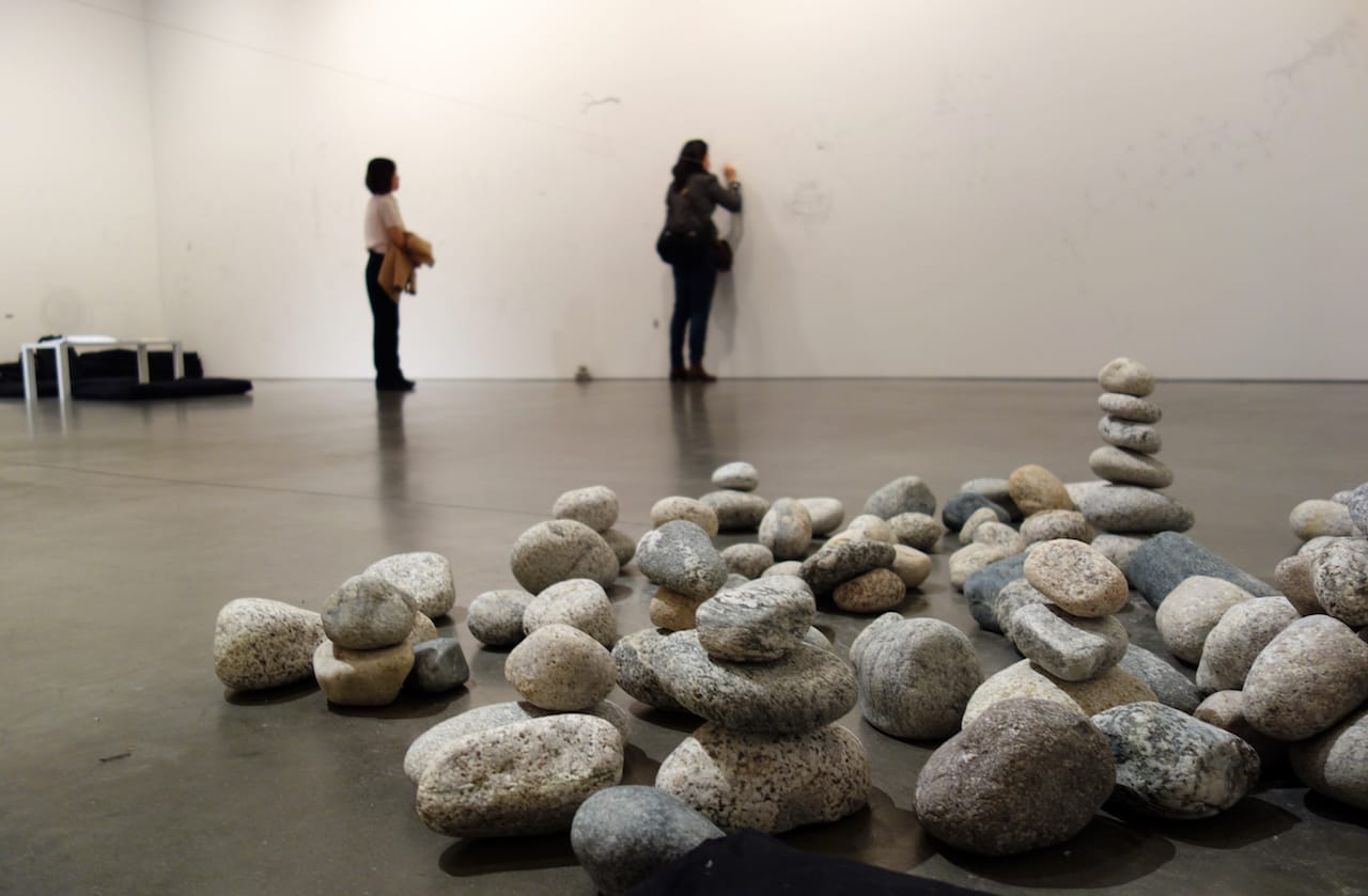 'The Riverbed' by Yoko Ono at Andrea Rosen Gallery