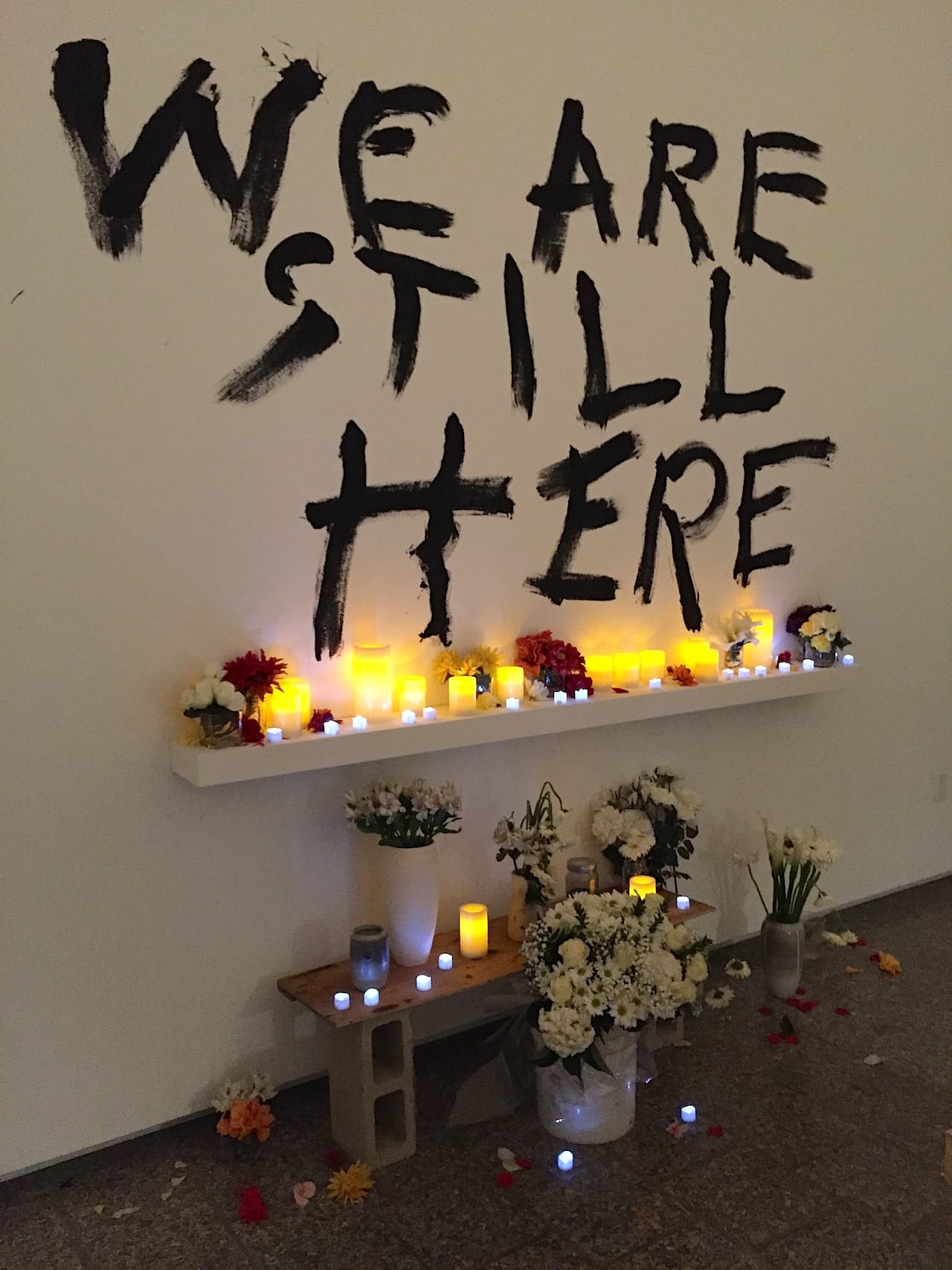 "We Are Still Here" at the USC Fine Arts Lindhurst Gallery, Nov. 12, 2015