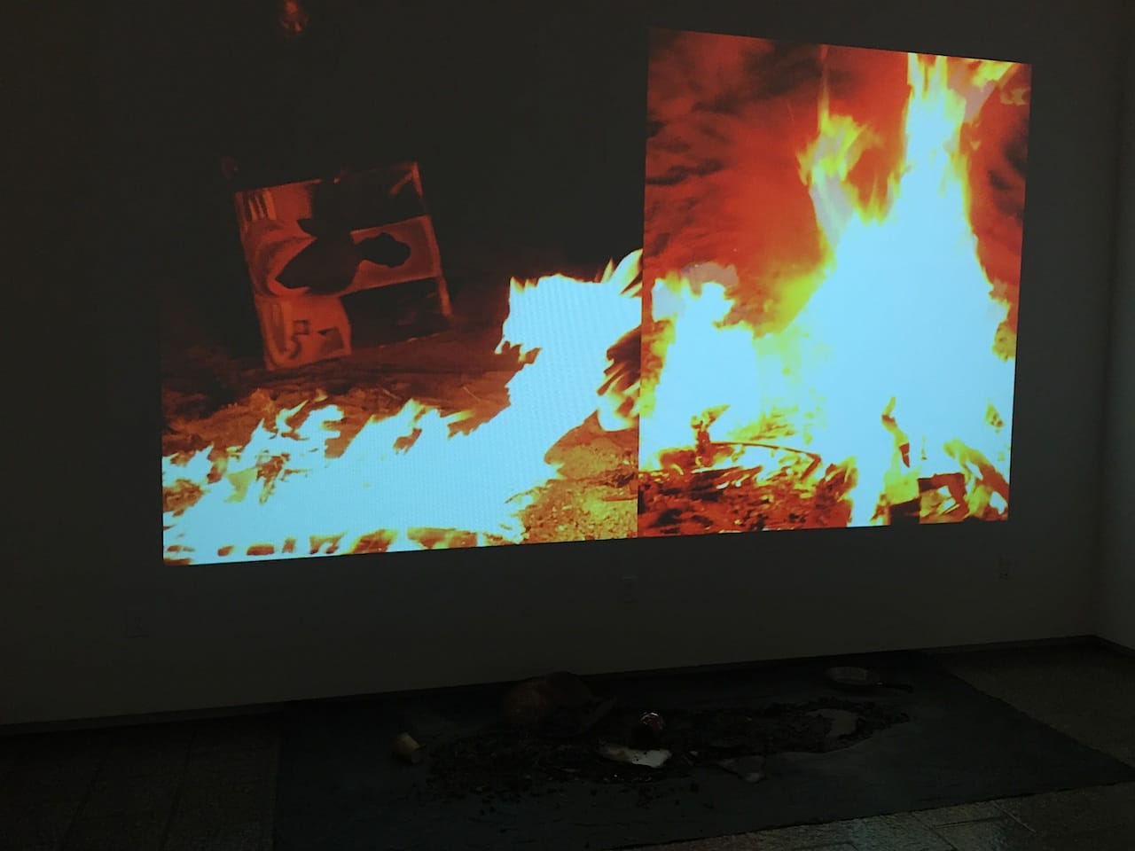 "We Are Still Here" at the USC Fine Arts Lindhurst Gallery, Nov. 12, 2015 (all photos by the author for Hyperallergic except where noted) 