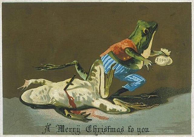 "A Merry Christmas to you" (via Horrible Sanity)