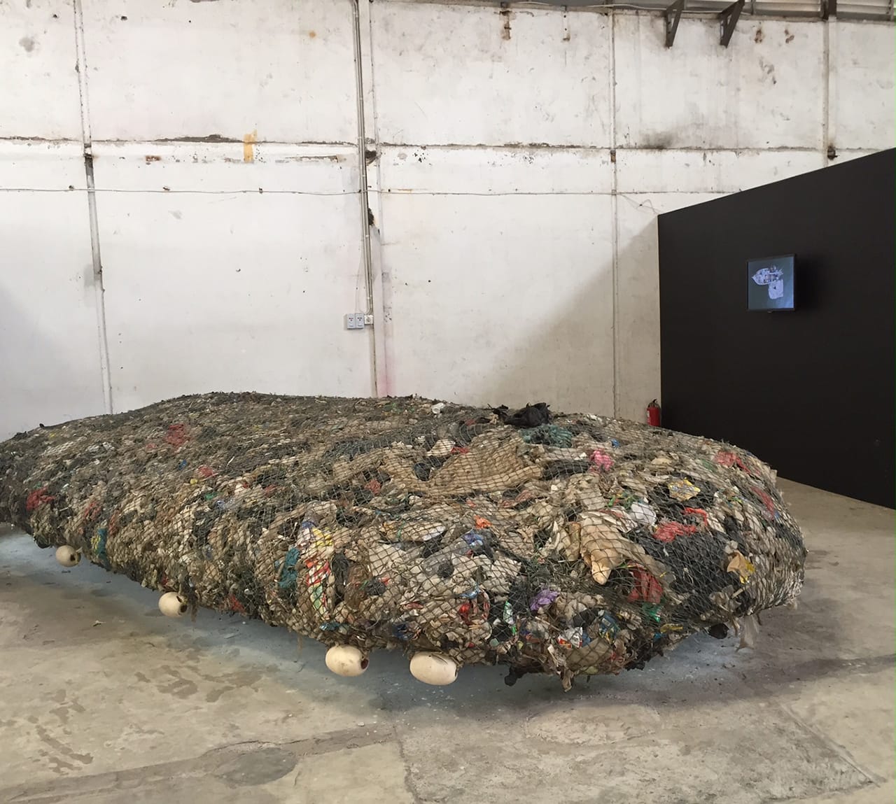 Tita Salina, "1001st Island – The Most Sustainable Island in Archipelago" (detail, 2015) (click to enlarge)