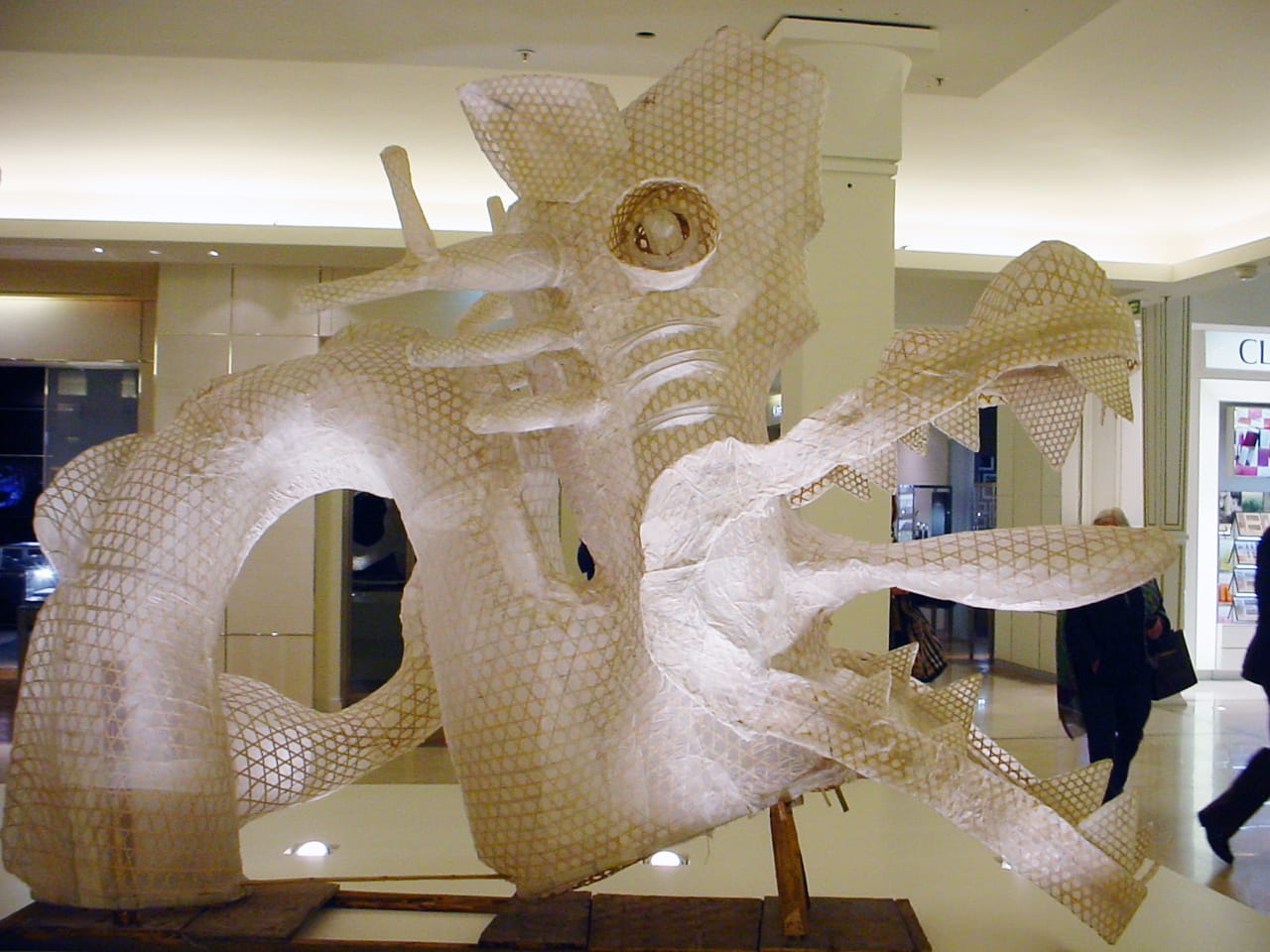 Installation view of Ai Weiwei's 'Er Xi, Air de jeux' at Le Bon Marché Rive Gauche
