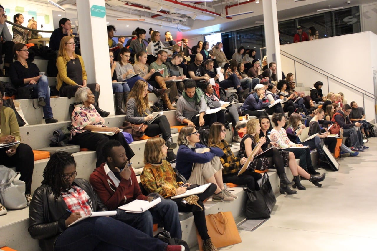 The BRIC Stoop Series. Photo by Abigail Clark via BRIC