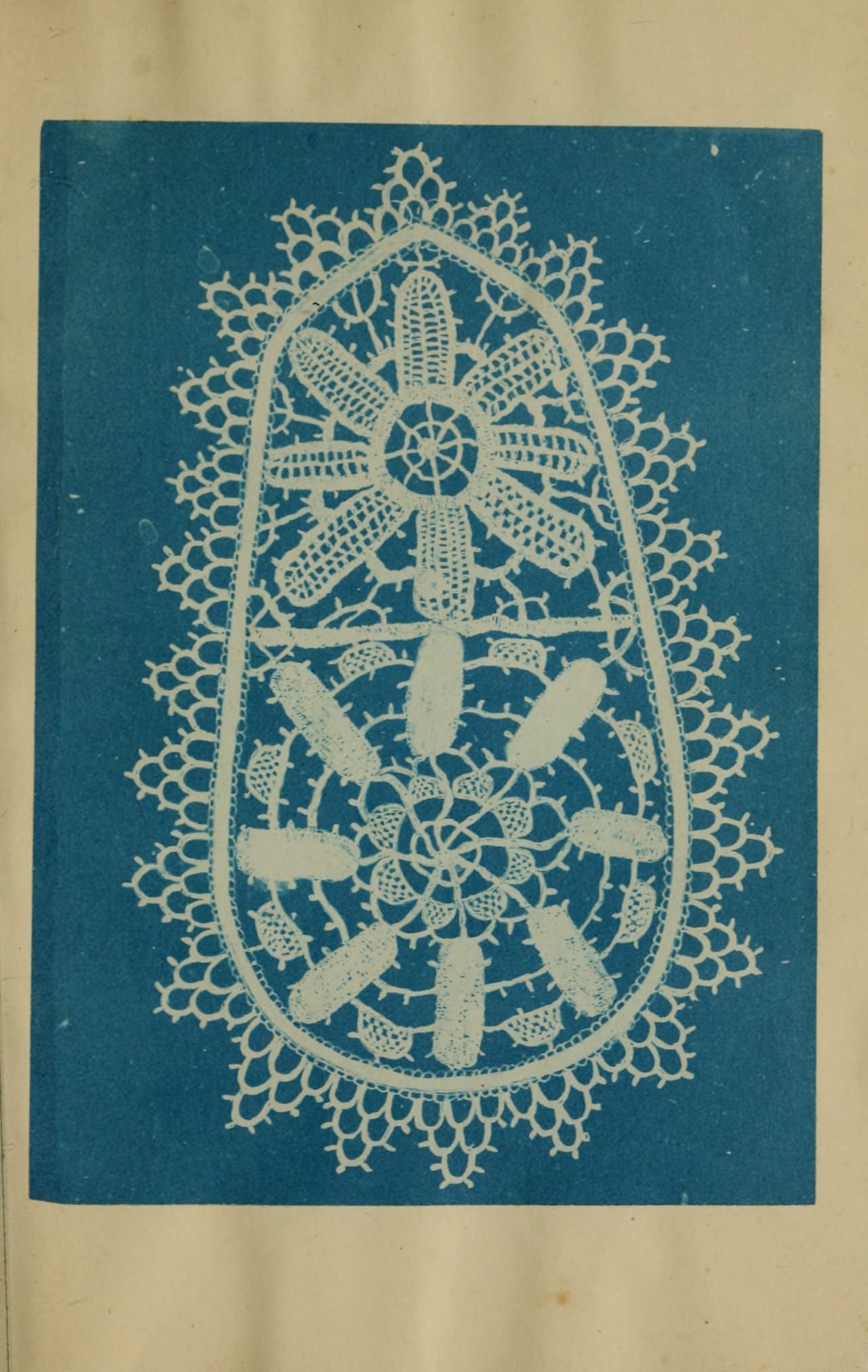 From Julia Herschel's "A Handbook of Greek Lace Making" (1870), published by R. Barrett & Sons
