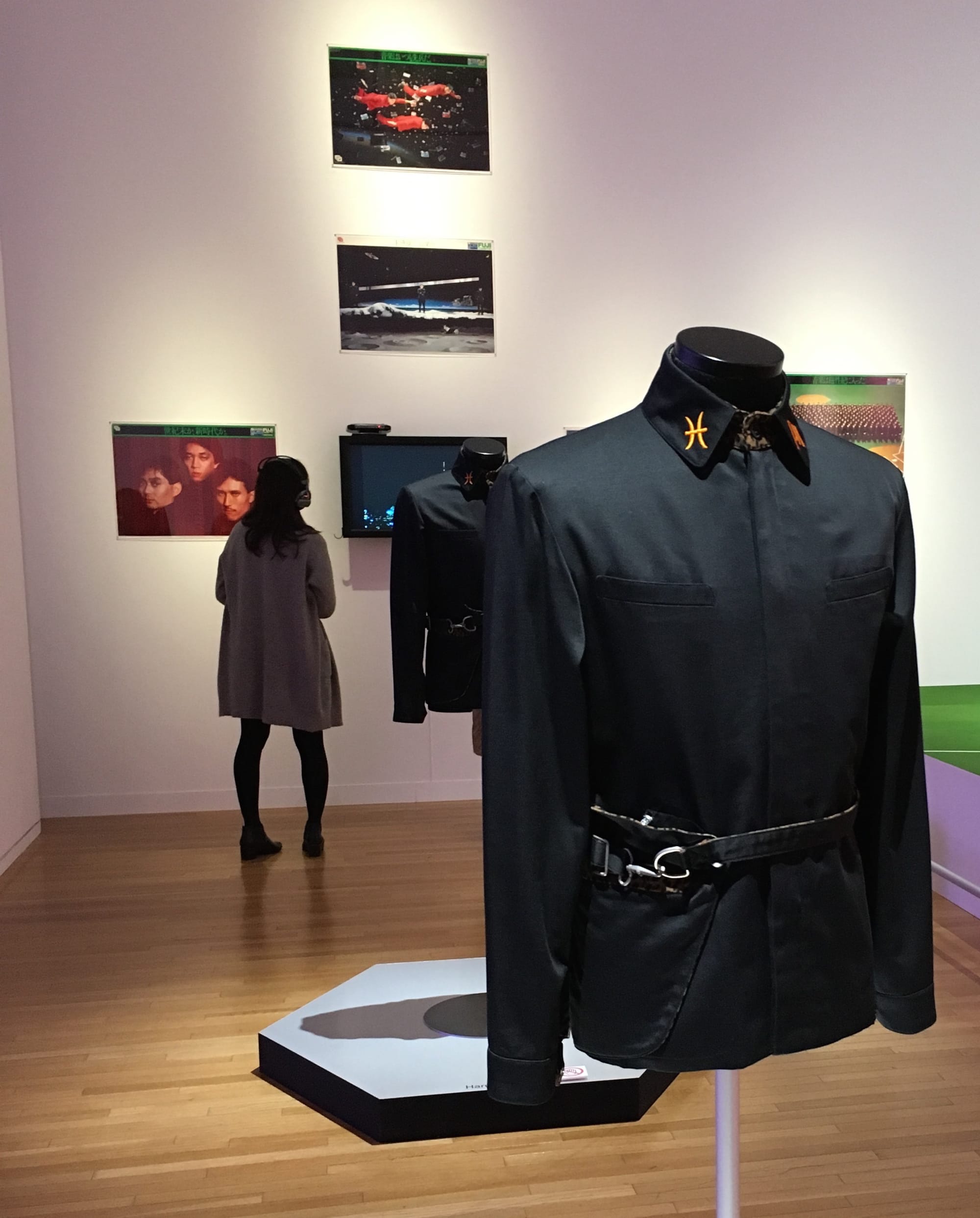 Installation view, Yellow Magic Orchestra at the Museum of Contemporary Art Tokyo (click to enlarge)