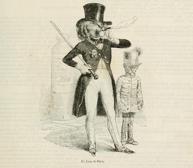 Illustration by J.J. Grandville in 'Scènes de la vie privée et publique des animaux' (originally published in 1842) (via University of Ottawa/Internet Archive)