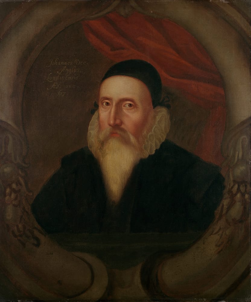 John Dee Ashmolean Portrait (artist unknown) (1594) (© Ashmolean Museum, University of Oxford)
