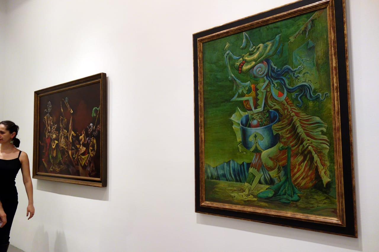 Installation view of 'Language of the Birds' (photo by the author for Hyperallergic)