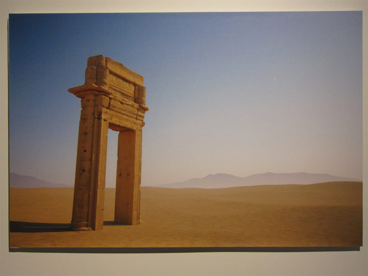 Digital 3D Rendering of Bel Temple Arch, Palmyra, Syria (2015) captured by Million Image Database (Oxford Institute of Digital Archaeology)