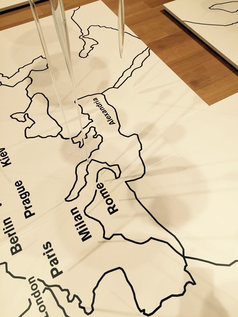 Detail of Norwood Viviano, "Global Cities" (2015)