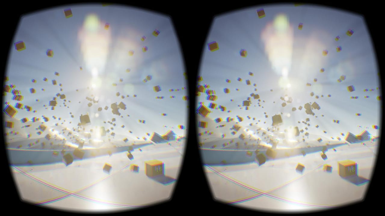 Sample screen of stereoscopic image on Oculus Rift (image via Wikipedia)