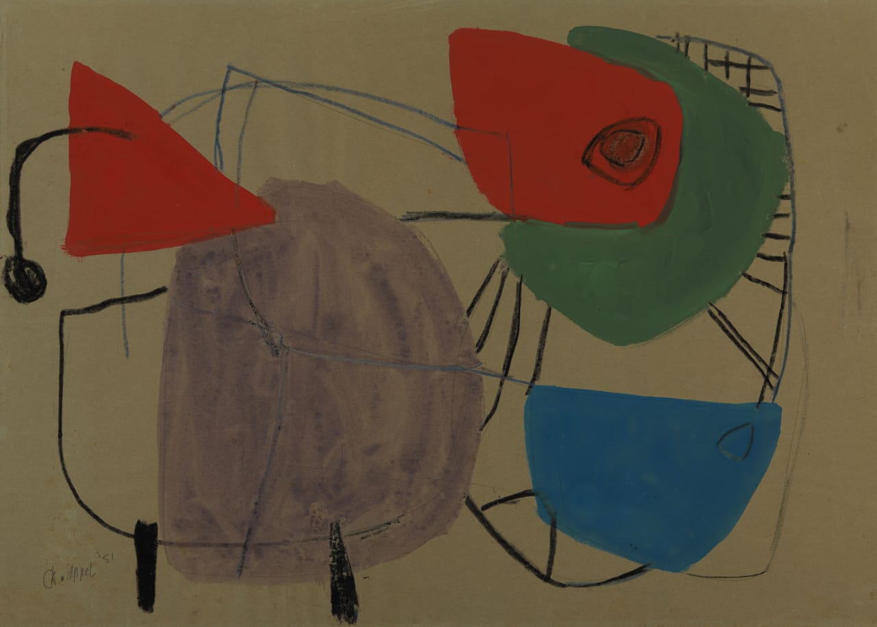 Karel Appel, "Animal n° 6" (1951)