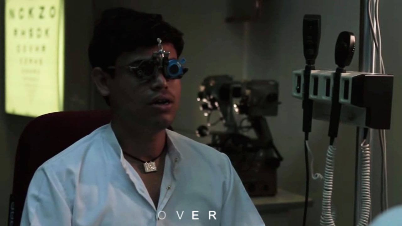 Reena Saini Kallat, still from "Synapse" (2011), single channel video projection