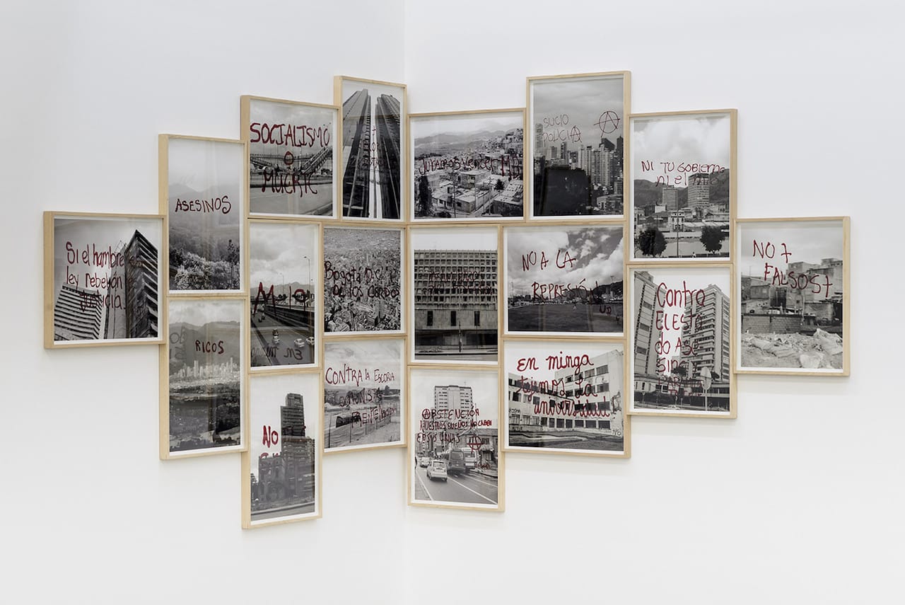 Tercerunquinto, "M-19 (Gráfica reportes de condición)" (2010) (courtesy Tercerunquinto and Proyectos Monclova, Mexico)