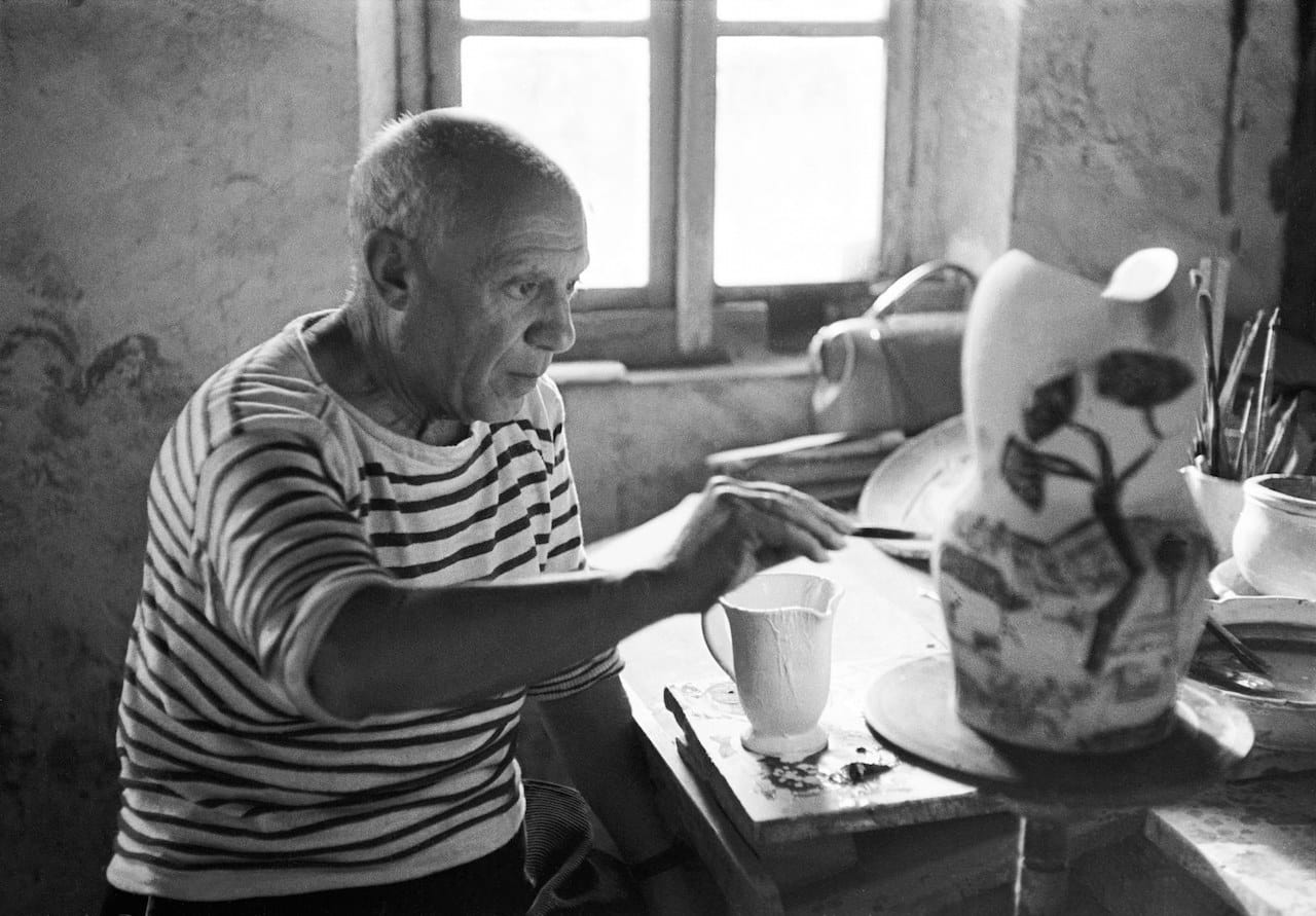 YVES MANCIET - PICASSO IN THE STUDIO 1