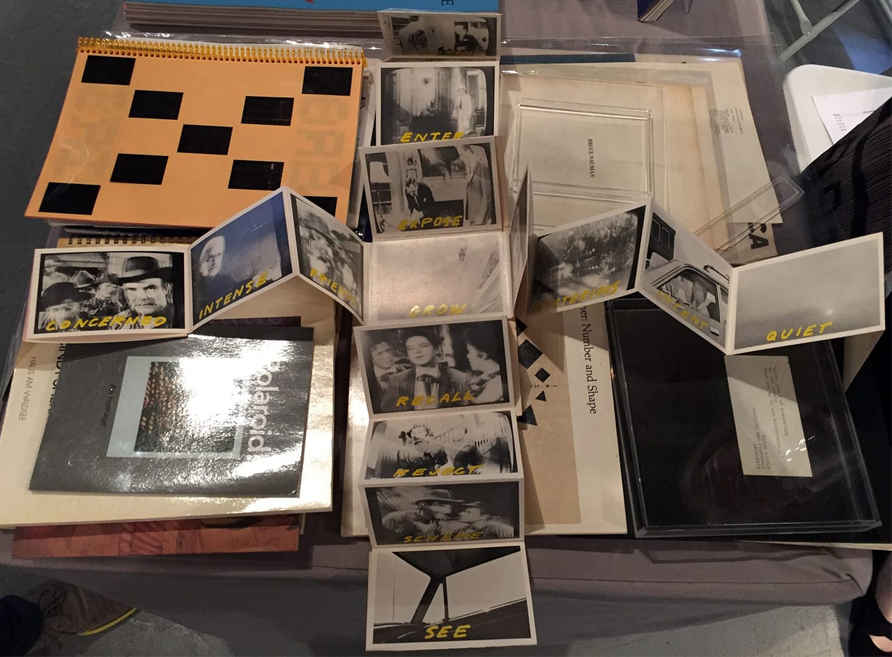 John Baldessari's Fable (1977) opened at the 20th Century Art Archives booth.