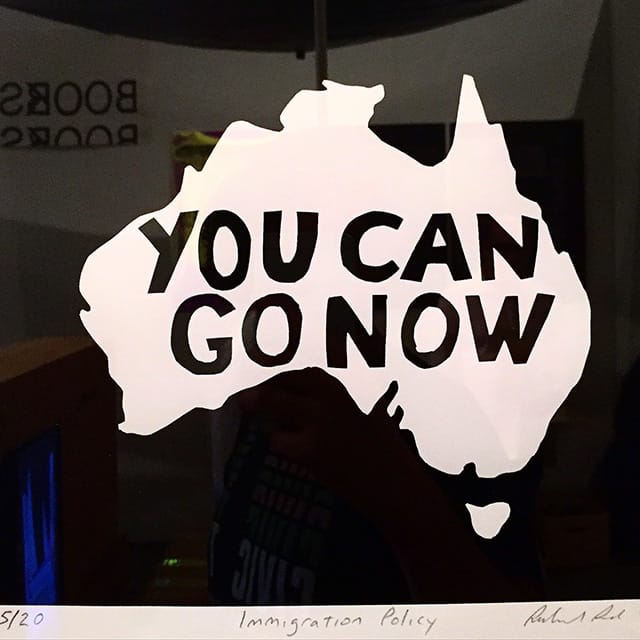 Richard Bell, "Immigration Policy" (nd)