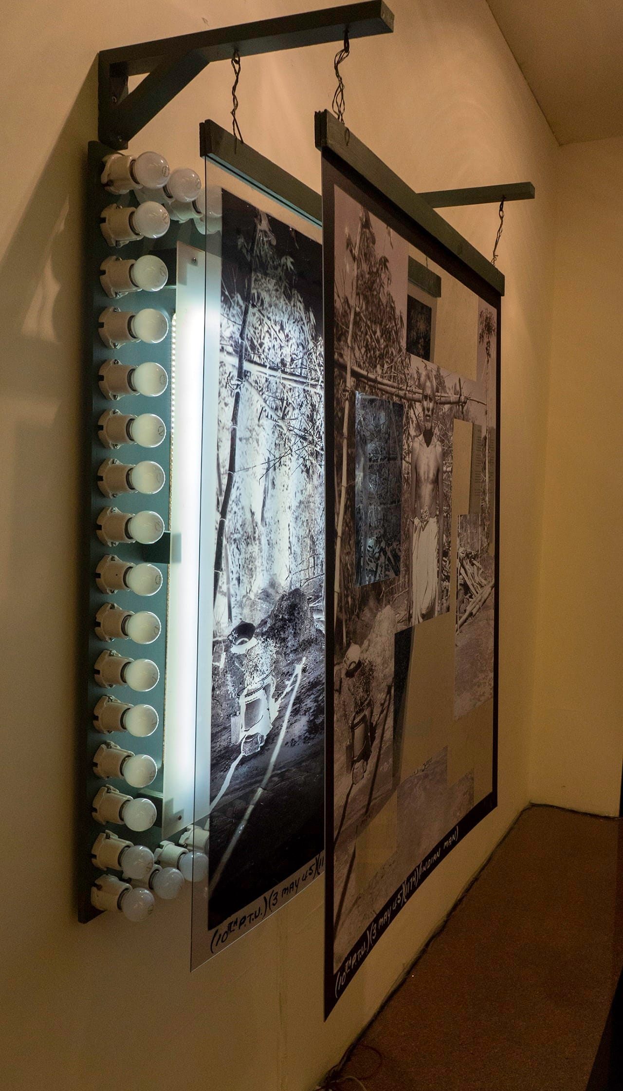 Alan Teller, “where the mind is without fear and the head is held high,” side view (click to enlarge)