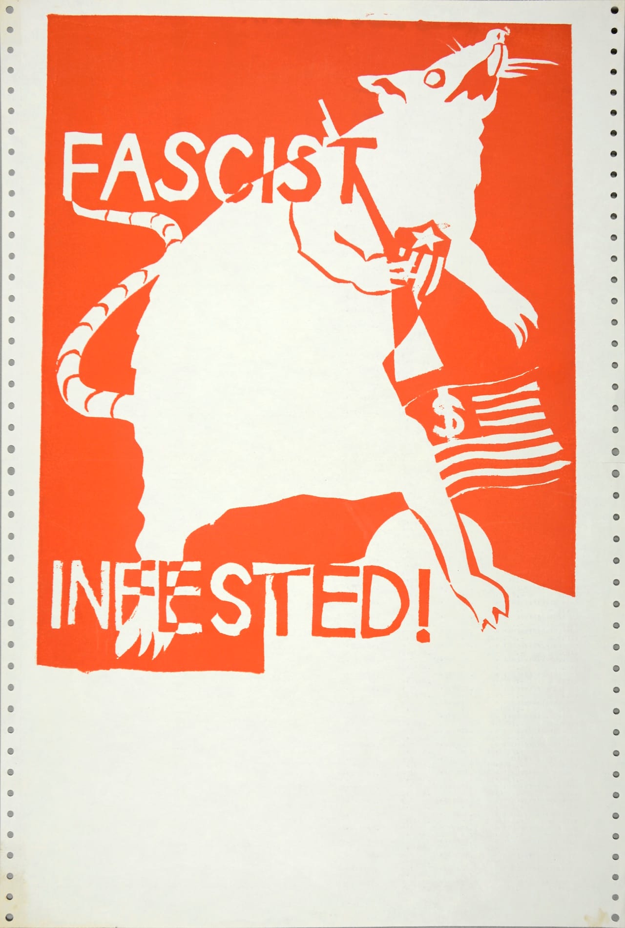 4. Fascist Infested!, 1970, Courtesy Shapero Modern